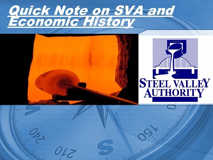 Quick Note on SVA and Economic History 