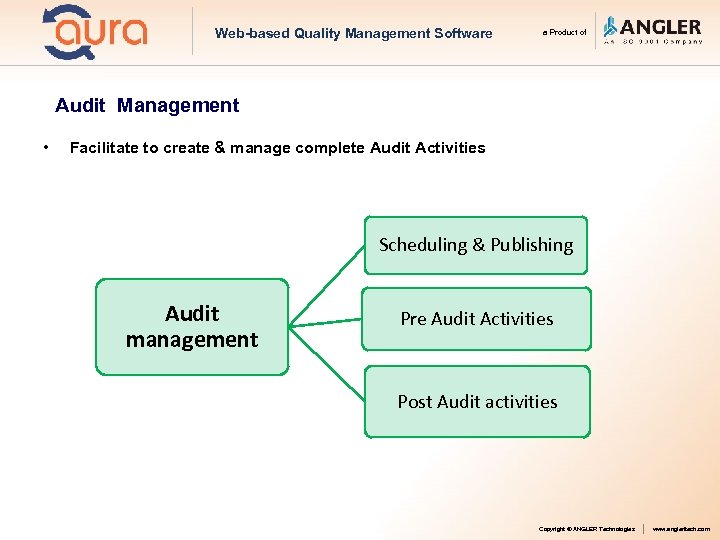 Web-based Quality Management Software a Product of Audit Management • Facilitate to create &
