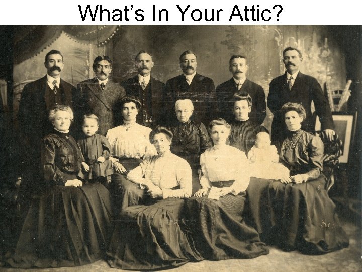 What’s In Your Attic? Doreen Colket - 1 