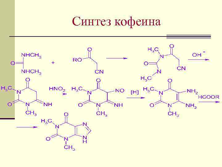 Синтез кофеина 
