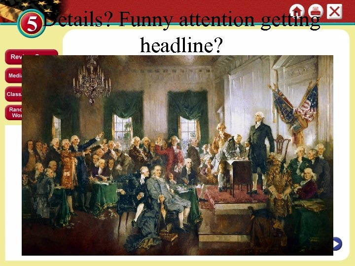 Details? Funny attention getting headline? 