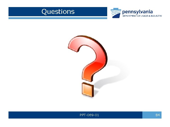 Questions PPT-069 -01 84 