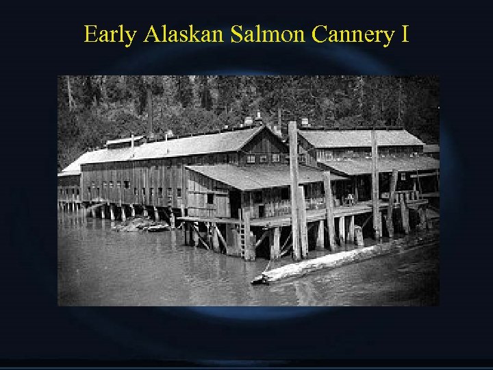 Early Alaskan Salmon Cannery I 