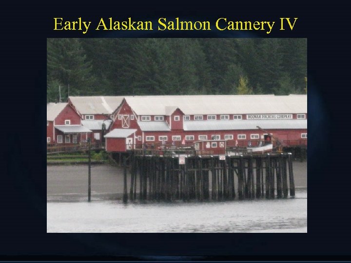 Early Alaskan Salmon Cannery IV 