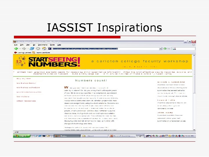 IASSIST Inspirations 