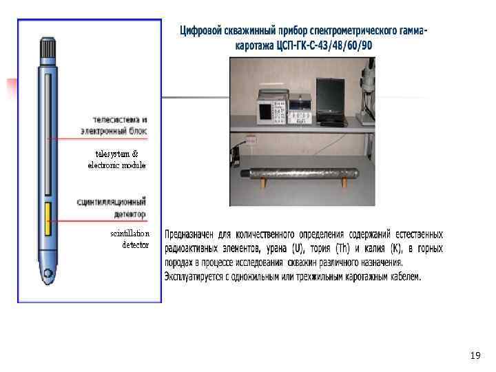 Радиоактивный каротаж презентация