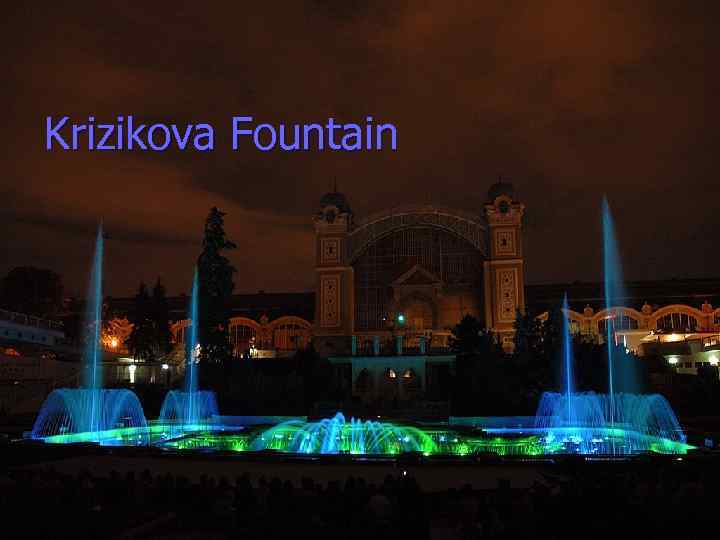 Krizikova Fountain 