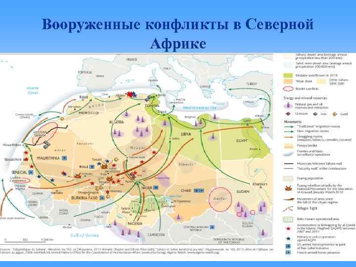 Вооруженные конфликты в Северной Африке 