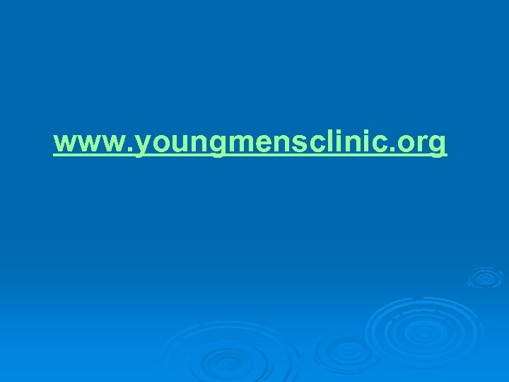 www. youngmensclinic. org 