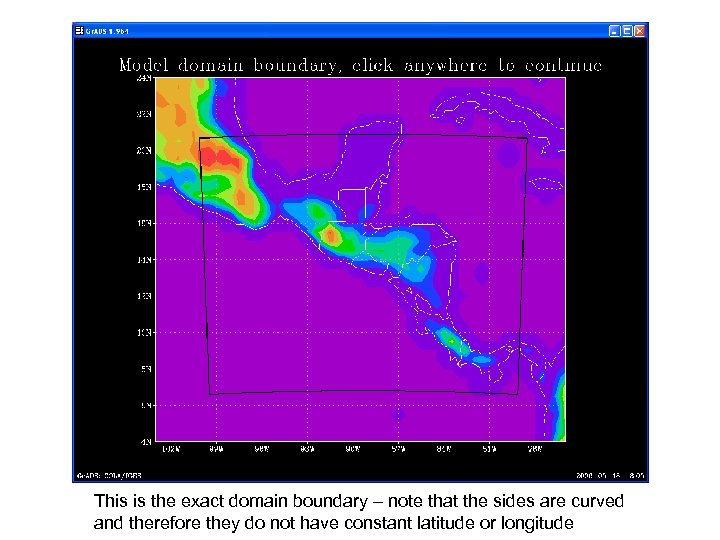 This is the exact domain boundary – note that the sides are curved and