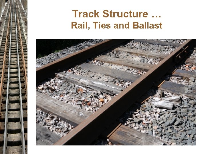 Track Structure … Rail, Ties and Ballast 