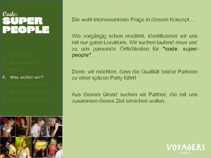 Die wohl interessanteste Frage in diesem Konzept. . . 1. Einführung Wie vorgängig schon