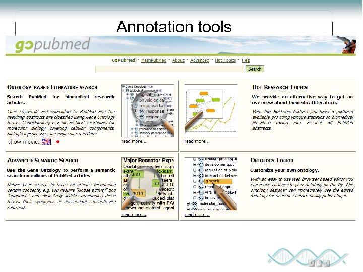 Annotation tools 