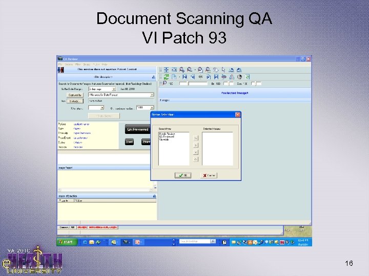 Document Scanning QA VI Patch 93 16 