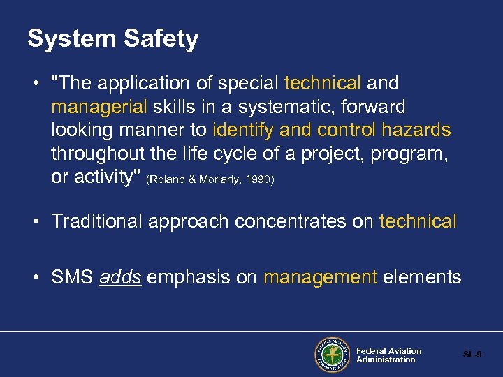 System Safety • 