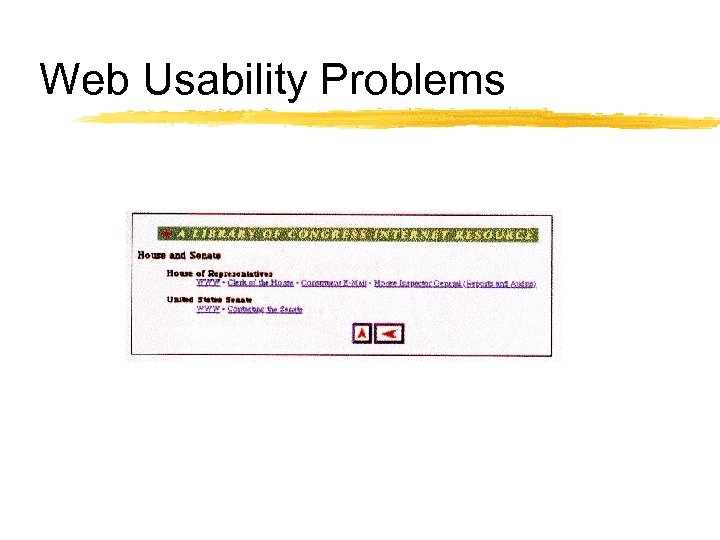 Web Usability Problems 