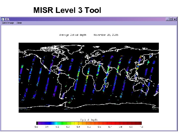 MISR Level 3 Tool 