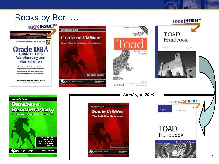 Books by Bert … Coming in 2009 … 2 