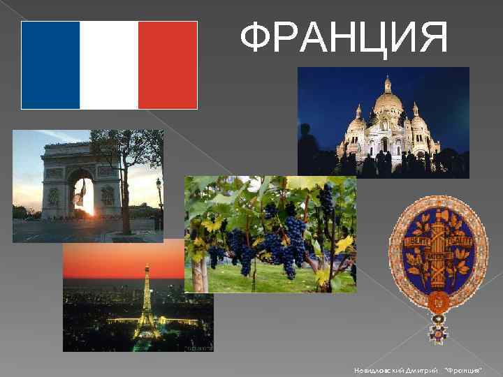 ФРАНЦИЯ Невидловский Дмитрий 