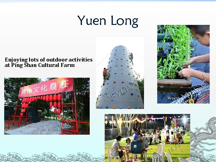 Yuen Long Enjoying lots of outdoor activities at Ping Shan Cultural Farm 