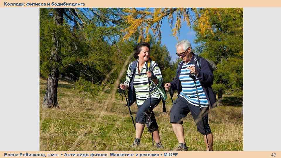 Колледж фитнеса и бодибилдинга Елена Рябинкова, к. м. н. • Анти-эйдж фитнес. Маркетинг и