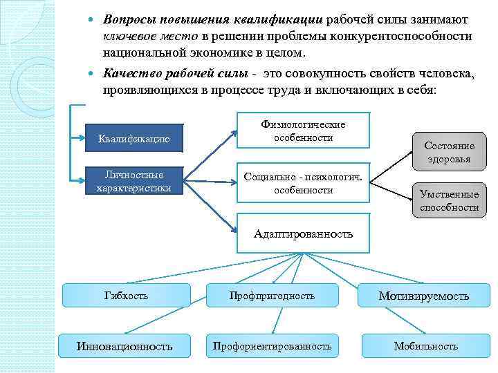 Организация рабочей силы. Квалификация рабочей силы. Качество рабочей силы это в экономике. Повышение квалификации рабочей силы это. Улучшение качества рабочей силы.