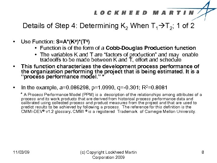 Details of Step 4: Determining K 2 When T 1 T 2; 1 of