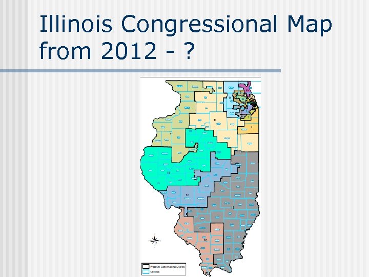 Illinois Congressional Map from 2012 - ? 