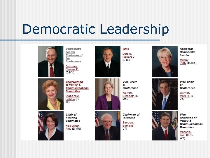 Democratic Leadership 