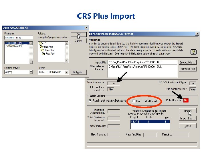 CRS Plus Import 