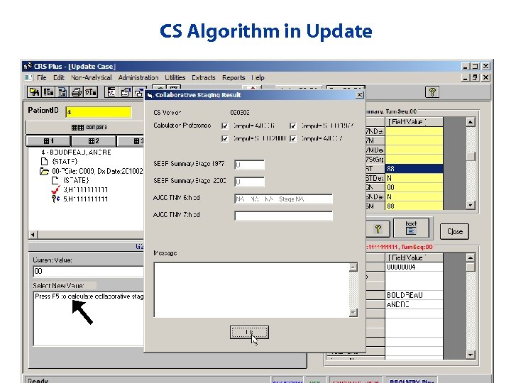 CS Algorithm in Update 