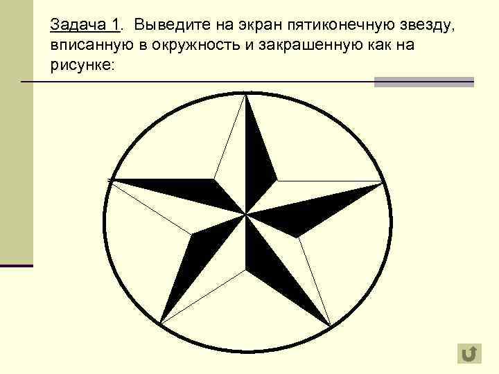 Круг на рисунке обозначает. Черчение звезда в окружности. Пятиконечная звезда вписанная в круг. Начертить звезду в окружности. Звезда вписанная в окружность.