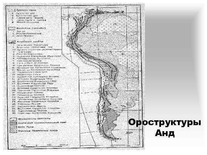 Ороструктуры Анд 