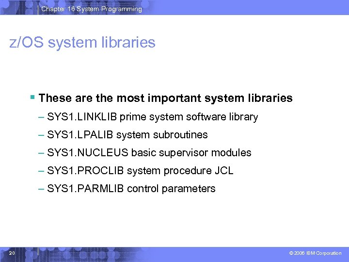 Introduction To Z Os Basics Chapter 16 Topics In