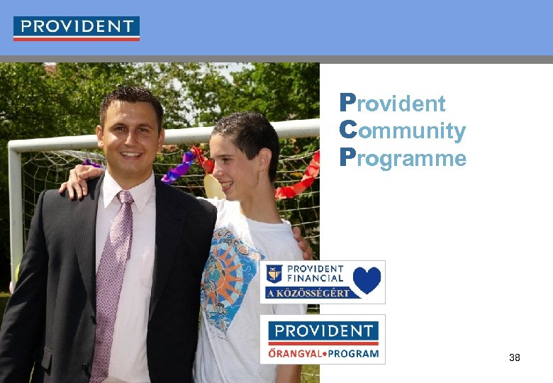 Provident Community Programme 38 
