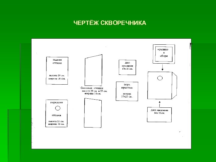 ЧЕРТЁЖ СКВОРЕЧНИКА 