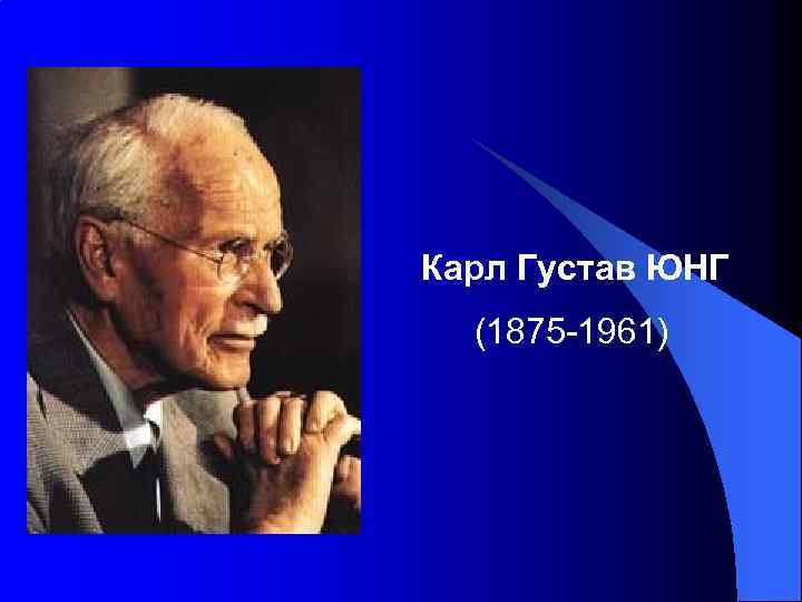 Карл Густав ЮНГ (1875 -1961) 
