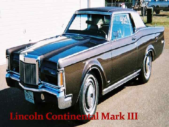 Lincoln Continental Mark III 