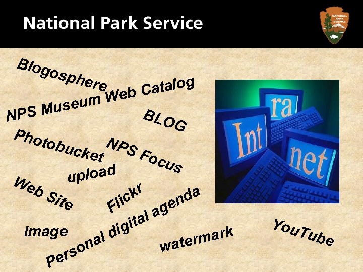 Blog osph ere atalog Web C useum BLO NPS M G Phot NPS obuc