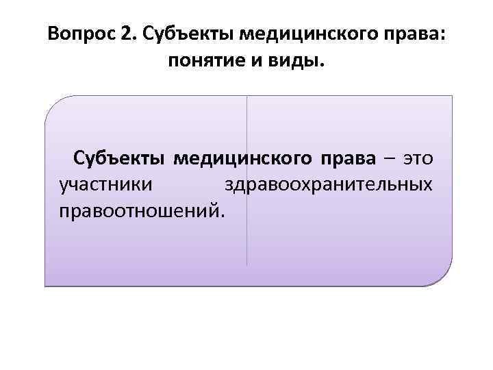 Медицинское право это. Медицинское право субъекты и объекты. Субъекты медицинского права. Субъекты здравоохранительных правоотношений. Субъектами медицинского права являются.