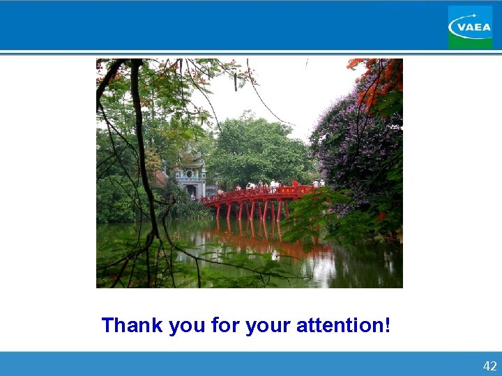 Thank you for your attention! 42 