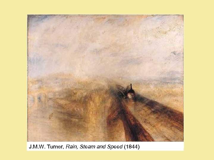 J. M. W. Turner, Rain, Steam and Speed (1844) 
