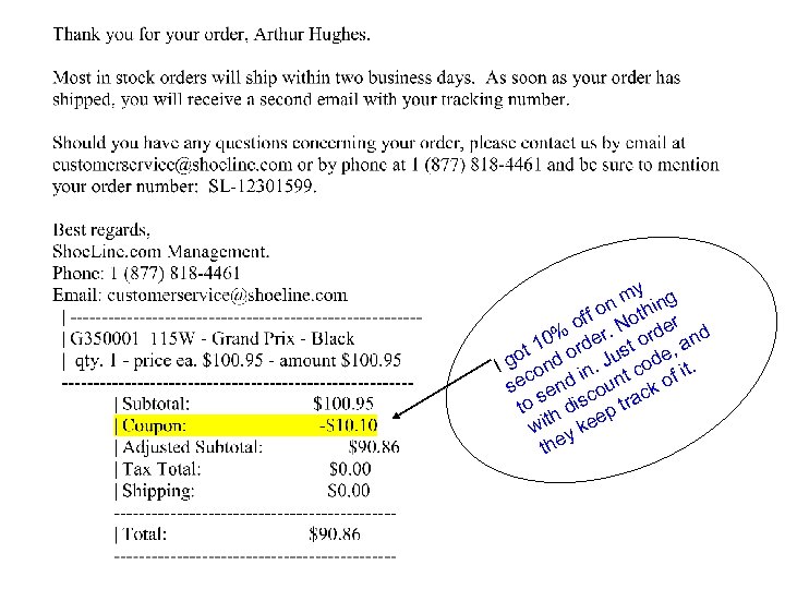 my ing n ff o Noth er o % er. ord nd 0 t