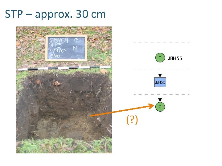 STP – approx. 30 cm JBH 55 (? ) 