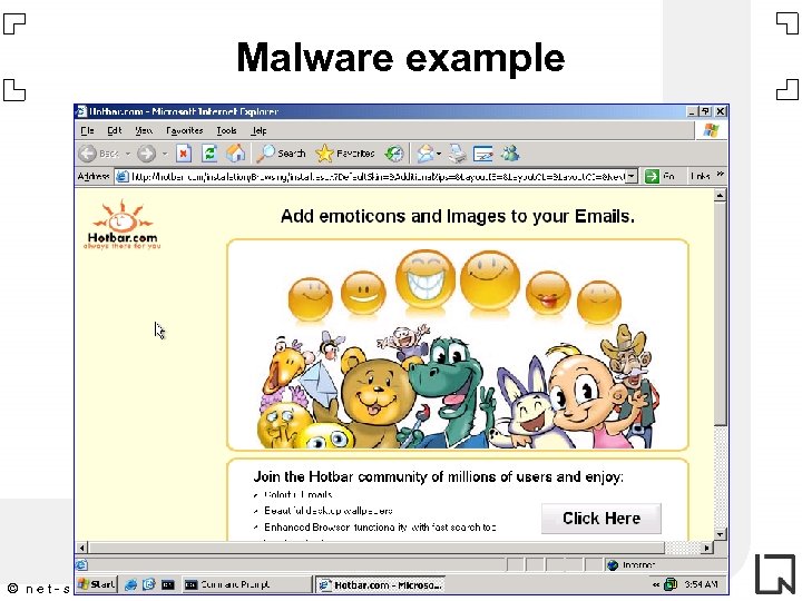 Malware example © net-square 