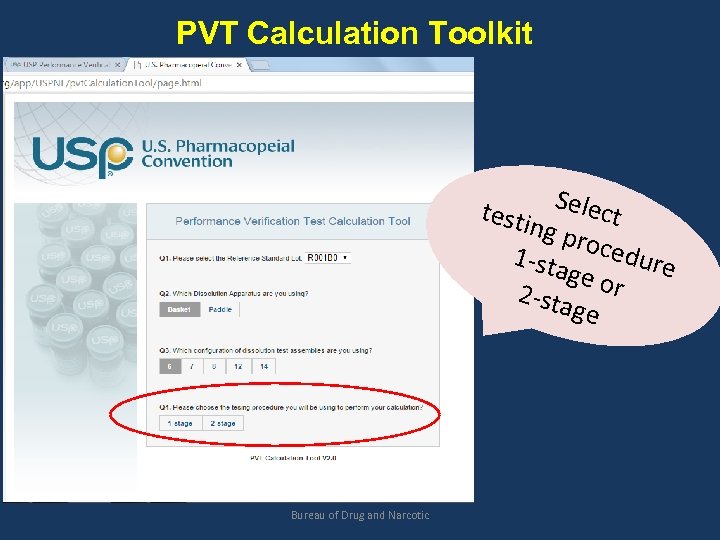 PVT Calculation Toolkit testi Select ng p roce dure 1 -sta ge o 2