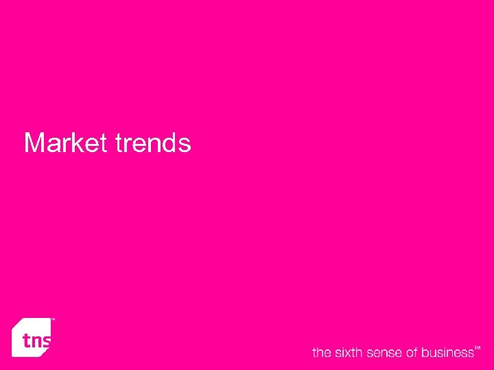 Market trends 