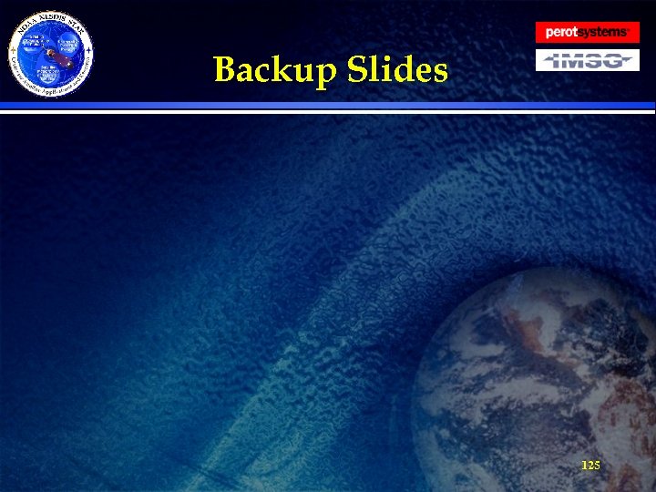 Backup Slides 125 