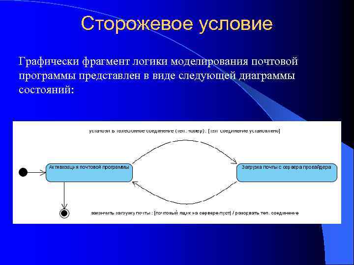 Как изображается переход слиянием join на диаграмме состояний