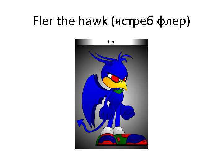 Fler the hawk (ястреб флер) 